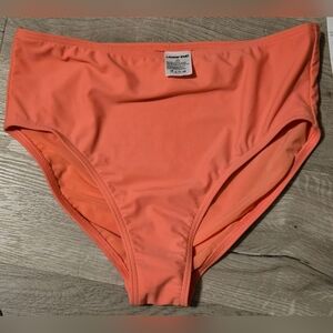 Lands' End Vibrant Orange Bikini Bottoms